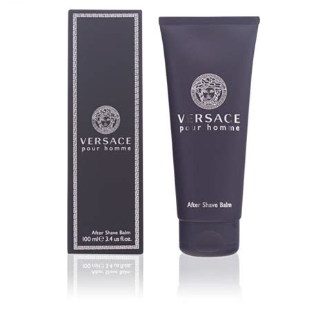 versace balsamo dopobarba flacone|versace pour homme after shave balm.